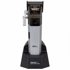 Машинка для стрижки MRD Cyborg Track GTR Silver на зарядной базе